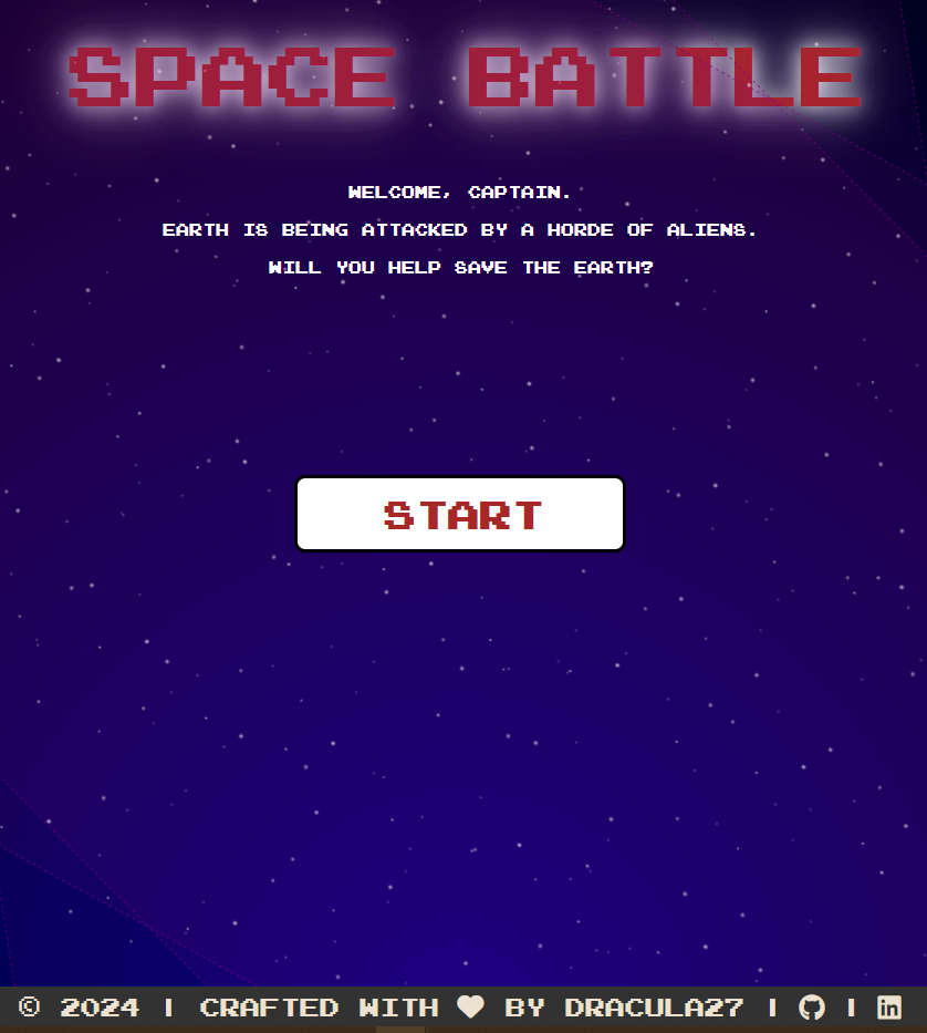 space battle home screen